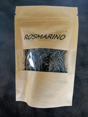 Foglie di Rosmarino Essiccato – Busta da 7g | 100% Naturale
