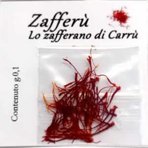 Bustina di zafferano in stimmi per 3-4 persone