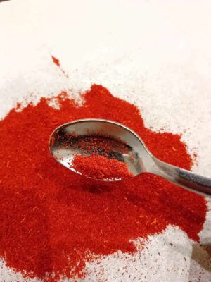 Bustina di zafferano in polvere per 3-4 persone